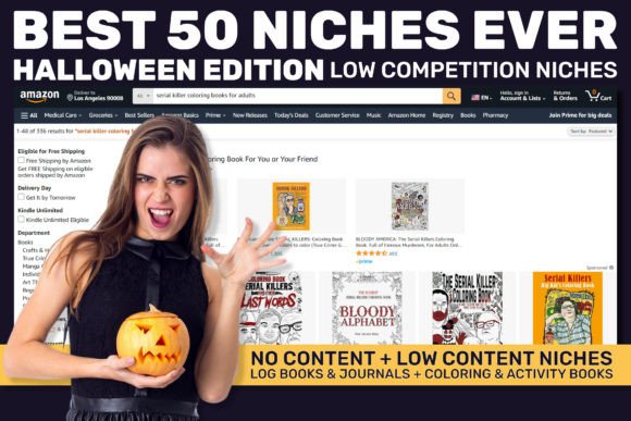 Download LOW COMPETITIV HALLOWEEN KDP NICHES EVER - Halloween Collection