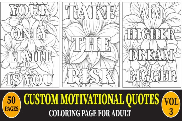 Download MOTIVATIONAL QUOTES COLORING PAGE VOL.3 - Motivational quotes coloring page Collection