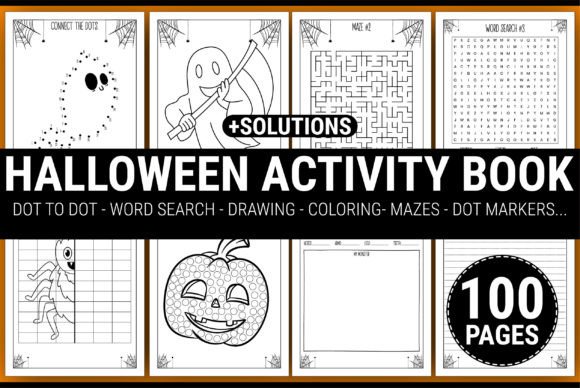 Download HALLOWEEN ACTIVITY BOOK for KIDS - Halloween Collection