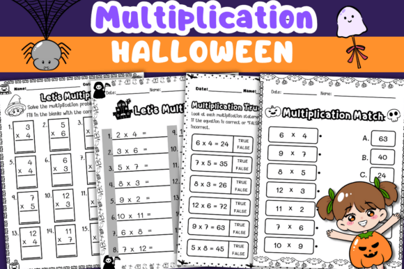 Download Halloween Multiplication - Halloween Collection
