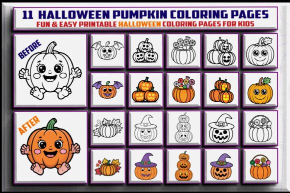 Download Halloween Pumpkin Coloring Pages - Halloween Collection