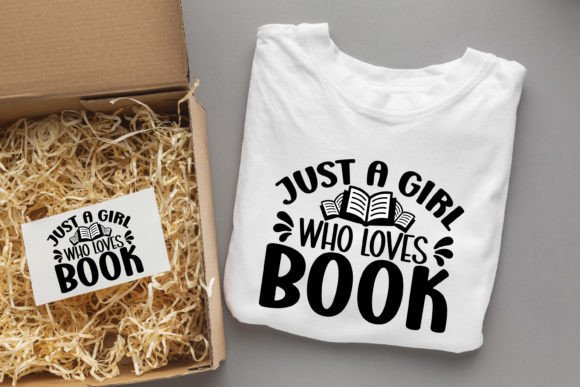 Download Just a Girl Who Loves Books /Book Design - Design Collection