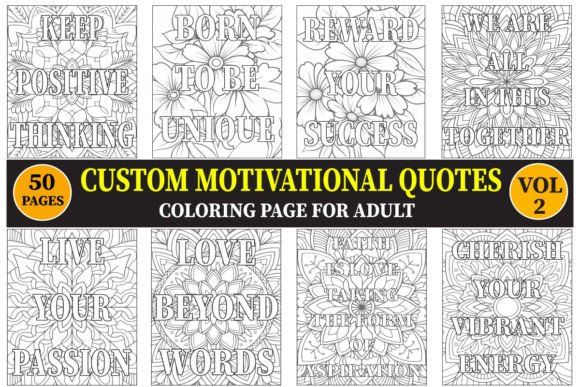 Download MOTIVATIONAL QUOTES COLORING PAGE VOL.2 - Motivational quotes coloring page Collection