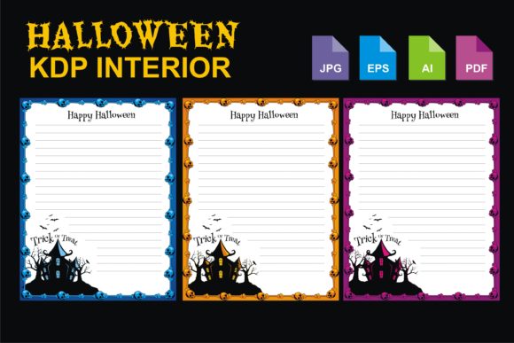 Download Halloween KDP Interior Template - Halloween Collection