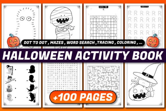 Download HALLOWEEN ACTIVITY BOOK for KIDS - Halloween Collection