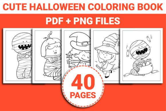 Download CUTE HALLOWEEN COLORING BOOK for KIDS - Halloween Collection