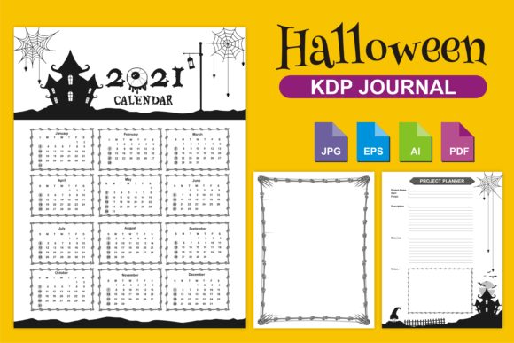 Download KDP Interior Halloween Best Illustration - Halloween Collection