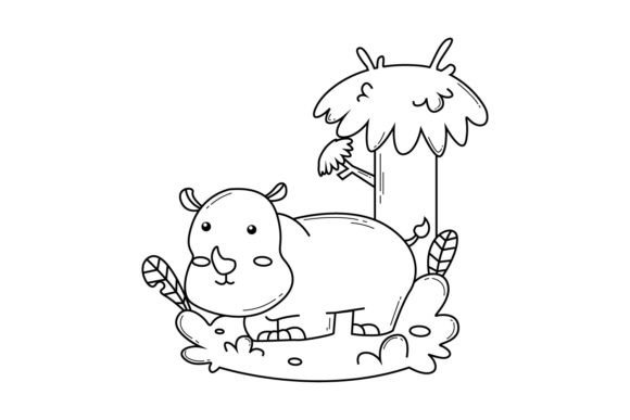 Download Jungle Animal Coloring Book Design - Design Collection