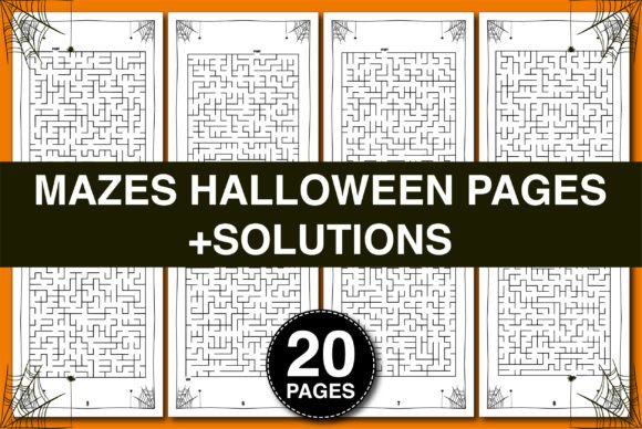 Download HALLOWEEN MAZES PAGES + SOLUTIONS - Halloween Collection