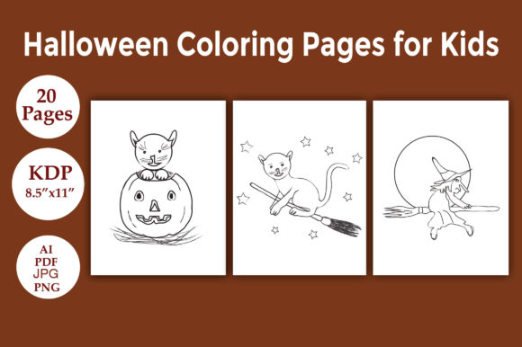 Download HALLOWEEN COLORING PAGES for KIDS - Halloween Collection