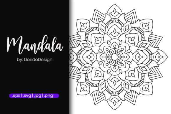 Download Mandala Coloring Page Design for Adults - Design Collection