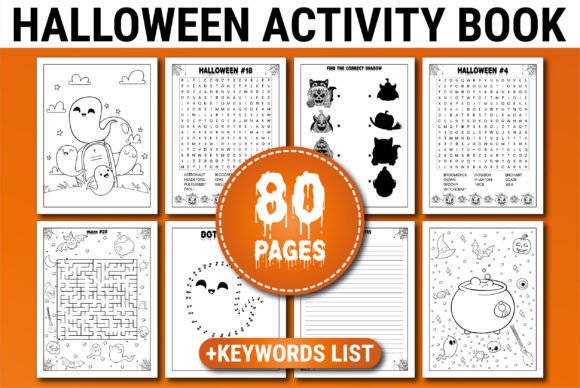 Download HALLOWEEN ACTIVITY BOOK for KIDS - Halloween Collection