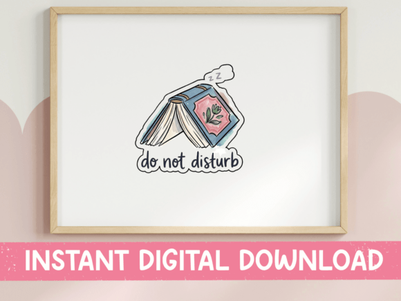 Download Do Not Disturb Sleeping Book Design - Design Collection