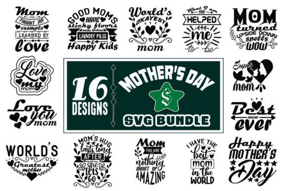 Download Mother's Day Quotes Designs Bundle - Design Collection